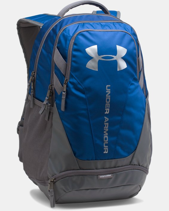 Men's UA Hustle 3.0 Backpack, Blue, pdpMainDesktop image number 6